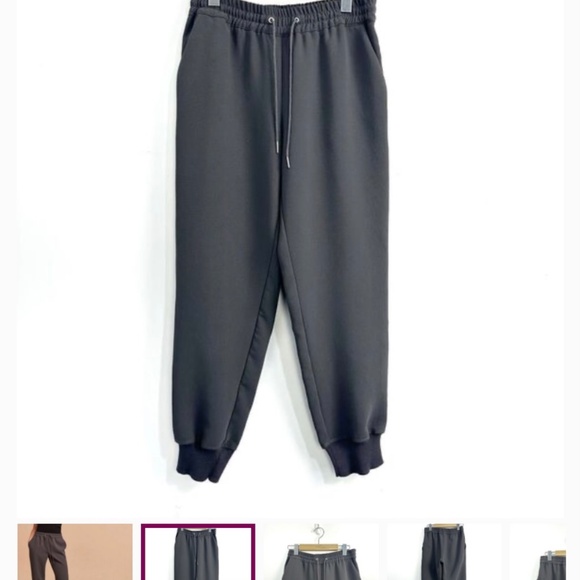 Wilfred Aritzia Buffon Jogger Pants Size Medium - Picture 2 of 3